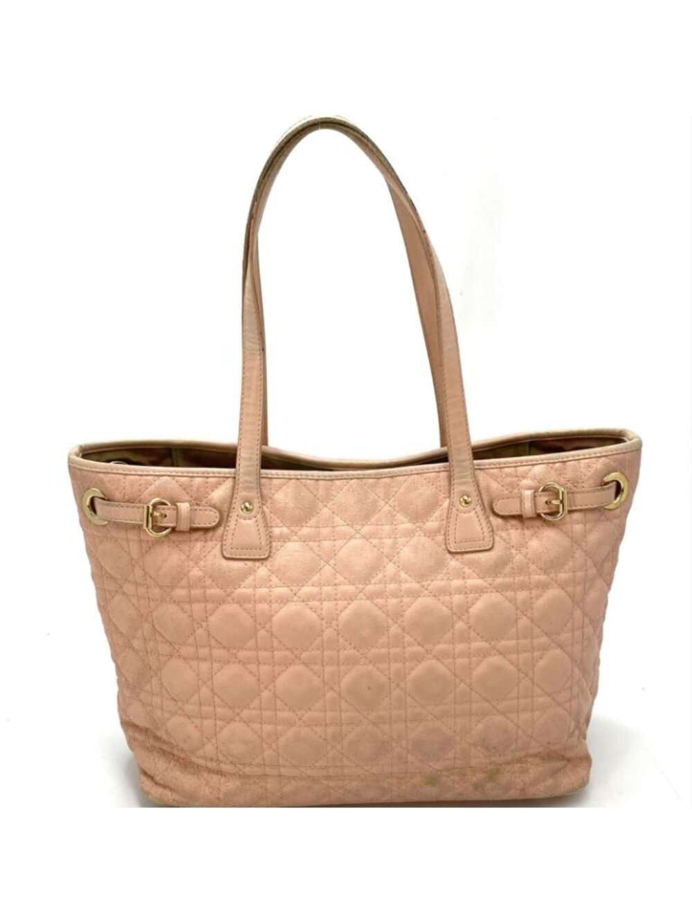 Dior Cannage Pana Tote Pink Charm Travel Mothers - Picture 2 of 14